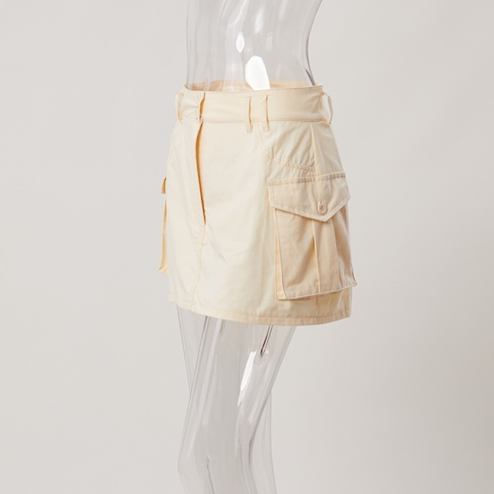 Cargo Mini Skirt - Picture 3 of 4
